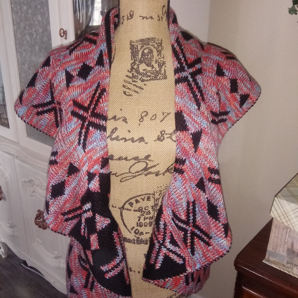 Studio Southwestern Inspired Sweater Vest